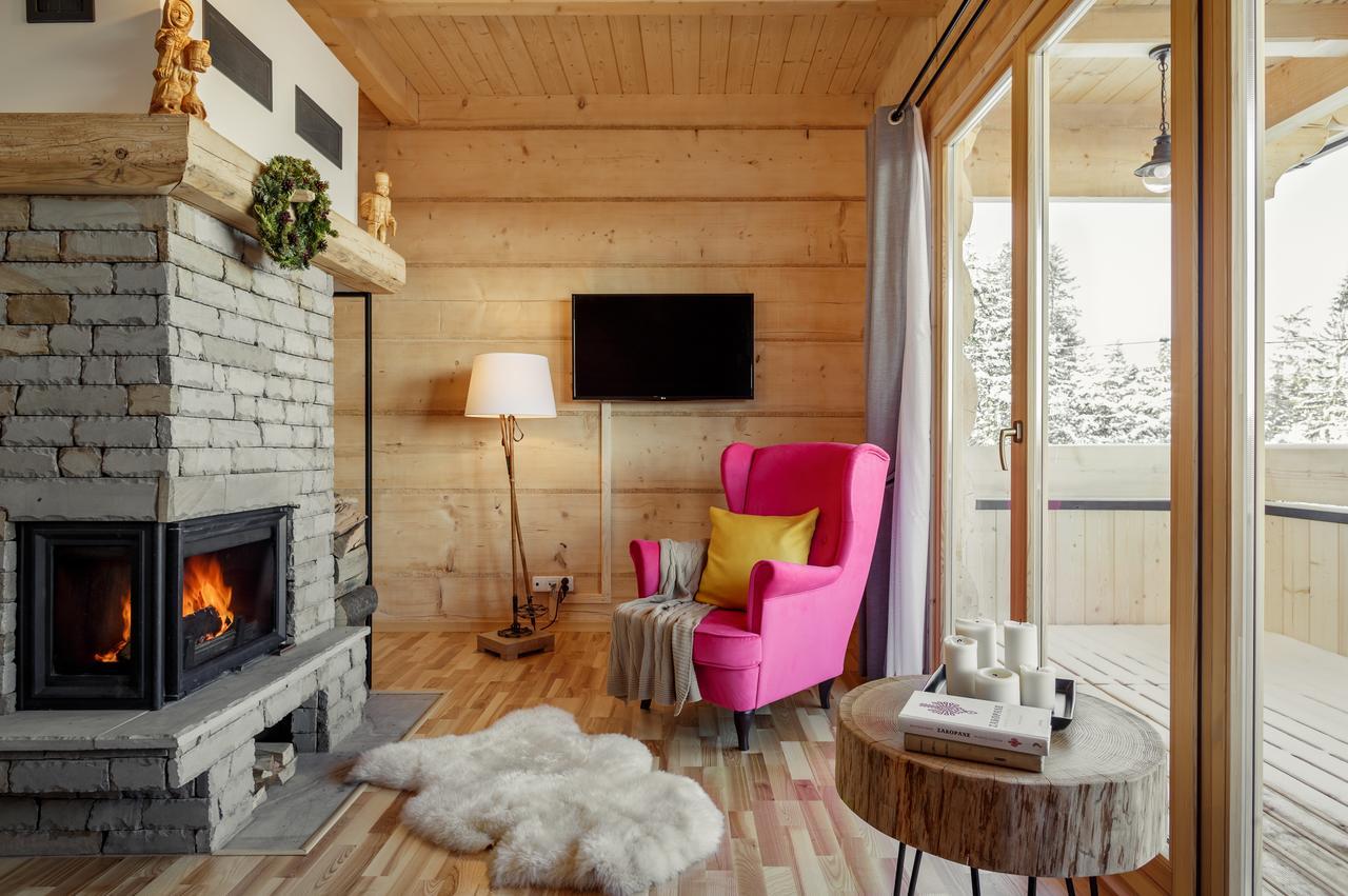 ザコパネ Tatra Wood Houseヴィラ エクステリア 写真