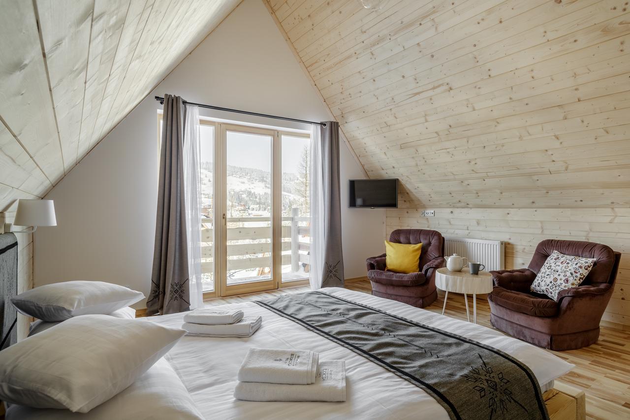 ザコパネ Tatra Wood Houseヴィラ エクステリア 写真