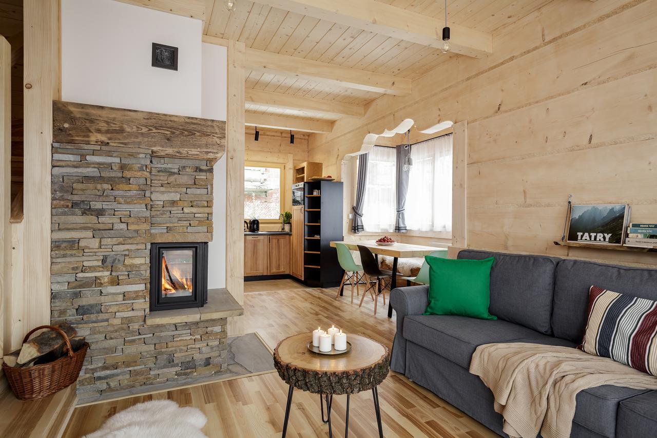 ザコパネ Tatra Wood Houseヴィラ エクステリア 写真